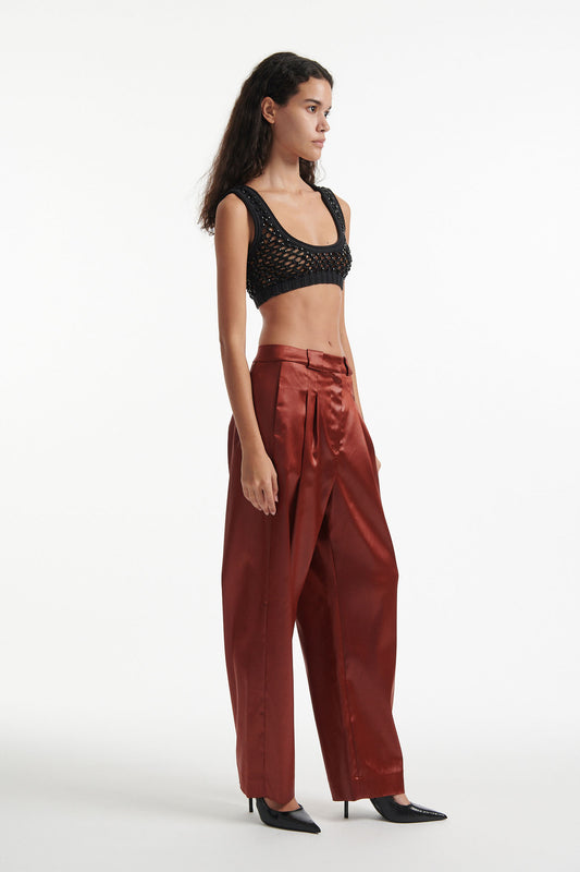 Long Two Pleat Trouser